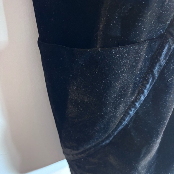 SISSY ME VELVET COAT Sz L Floral Embroidery Funnel Collar Puffer Style NEW - Picture 3 of 12